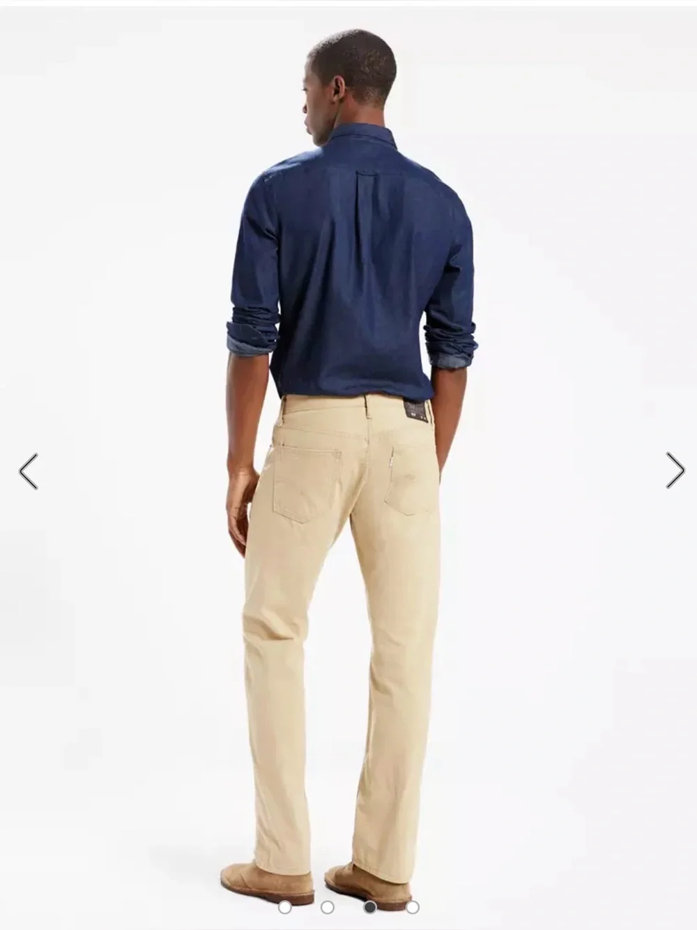 Levi's 514 Straight Fit Khaki Jeans 26x30‎ (Tagged 31x32 Runs Small) Neutral